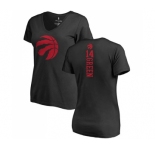 NBA Women's Nike Toronto Raptors #14 Danny Green Black One Color Backer Slim-Fit V-Neck T-Shirt