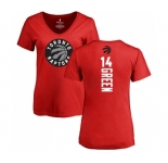 NBA Women's Nike Toronto Raptors #14 Danny Green Red Backer T-Shirt