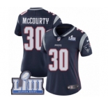 Women's Nike New England Patriots #30 Jason McCourty Navy Blue Team Color Vapor Untouchable Limited Player Super Bowl LIII Bound NFL Jersey