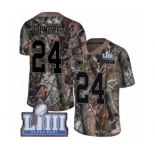 Youth Nike New England Patriots #24 Stephon Gilmore Camo Untouchable Limited Super Bowl LIII Bound NFL Jersey