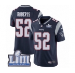 Youth Nike New England Patriots #52 Elandon Roberts Navy Blue Team Color Vapor Untouchable Limited Player Super Bowl LIII Bound NFL Jersey