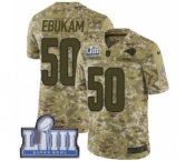 Men's Nike Los Angeles Rams #50 Samson Ebukam Limited Camo 2018 Salute to Service Super Bowl LIII Bound NFL Jersey