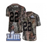 Youth Nike Los Angeles Rams #22 Marcus Peters Camo Rush Realtree Limited Super Bowl LIII Bound NFL Jersey
