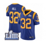 Youth Nike Los Angeles Rams #32 Troy Hill Royal Blue Alternate Vapor Untouchable Limited Player Super Bowl LIII Bound NFL Jersey