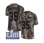 Youth Nike Los Angeles Rams #35 C.J. Anderson Camo Rush Realtree Limited Super Bowl LIII Bound NFL Jersey