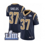 Youth Nike Los Angeles Rams #37 Sam Shields Navy Blue Team Color Vapor Untouchable Limited Player Super Bowl LIII Bound NFL Jersey