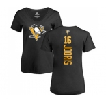 NHL Women Adidas Pittsburgh Penguins #16 Josh Jooris Black Backer T-Shirt