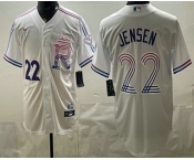Men's Kansas City Royals #22 Carter Jensen White 2026 City Connect Stadium Jersey