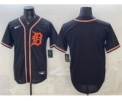 Men's Detroit Tigers Blank 2026 Fashion Replica Black Out Stitched Baseball Jersey