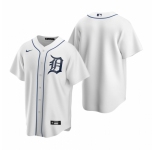Men's Nike Detroit Tigers Blank White Home Baseball Jersey