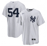 Men's New York Yankees #54 Max Fried White 2024 Cool Base Stitched Baseball Jersey
