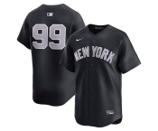 Men's New York Yankees #99 Aaron Judge Navy Alternate Limited Stitched Baseball Jersey