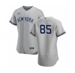 Men's Nike New York Yankees #85 Luis Cessa Gray Road 2020 Authentic Player Baseball Jersey