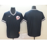 Men's Nike New York Yankees Blank Navy Blue M&N MLB Jersey