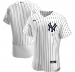 New York Yankees Men's Nike White Home 2020 Authentic Official Team MLB Jersey