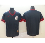 Men's Nike Minnesota Twins Blank Navy Blue M&N MLB Jersey