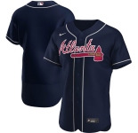 Atlanta Braves Men's Nike Navy Alternate 2020 Authentic Official MLB Team Jersey