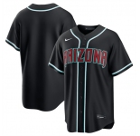 Men's Arizona Diamondbacks Blank 2026 Black Out Stitched Baseball Jersey