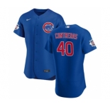 Men's Nike Chicago Cubs #5 Albert Almora Jr. Royal Alternate 2020 Authentic Player Baseball Jersey