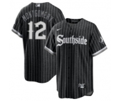 Men's Chicago White Sox #12 Colson Montgomery City Connect Cool Base Stitched Jersey