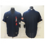 Men's Los Angeles Angels of Anaheim Blank Nike Navy 2021 All-Star Replica Player Jersey
