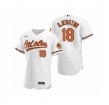 Men's Baltimore Orioles #18 Heston Kjerstad Nike White Authentic Home Jersey