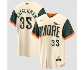 Men's Baltimore Orioles #35 Adley Rutschman Natural 2026 City Connect Stadium Stitched Baseball Jersey1