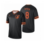 Men's Baltimore Orioles #8 Cal Ripken Jr. Black Cooperstown Collection Legend Jersey