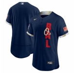 Men's Baltimore Orioles Blank Nike Navy 2021 MLB All-Star Authentic Jersey
