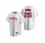 Boston Red Sox #26 Wade Boggs Nike White Replica Alternate Jersey