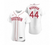 Men's Boston Red Sox #44 Brandon Workman Nike White Authentic 2020 Alternate Jersey