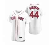 Men's Boston Red Sox #44 Brandon Workman Nike White Authentic 2020 Home Jersey