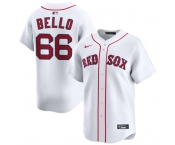 Men's Boston Red Sox #66 Brayan Bello White 2024 Home Limited Stitched Baseball Jersey