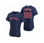 Men's Boston Red Sox #99 Alex Verdugo Nike Navy Authentic 2020 Alternate Jersey