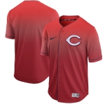 Men's Nike Cincinnati Reds Blank Red Drift Fashion MLB Jersey