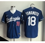 Men's Los Angeles Dodgers #18 Yoshinobu Yamamoto White 2026 Gold Collection Stadium Stitched Baseball Jersey