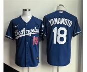 Men's Los Angeles Dodgers #18 Yoshinobu Yamamoto White 2026 Gold Collection Stadium Stitched Baseball Jersey