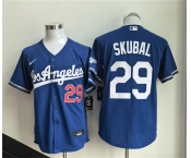 Men's Los Angeles Dodgers #29 Tarik Skubal Royal 2026 Cool Base Stitched Baseball Jersey