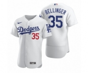 Men's Los Angeles Dodgers #35 Cody Bellinger Nike White 2020 Authentic Jersey