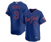Men's New York Mets #3 Carson Benge Royal Alternate Limited Stitched Baseball Jersey