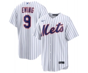 Men's New York Mets #9 AJ Ewing 2026 White Cool Base Stitched Baseball Jersey