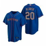 Men's Nike New York Mets #20 Pete Alonso Royal Alternate Road Stitched Baseball Jersey