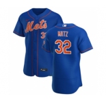 Men's Nike New York Mets #32 Steven Matz Royal Alternate 2020 Authentic Player Baseball Jersey