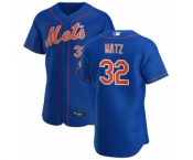 Men's Nike New York Mets #32 Steven Matz Royal Alternate 2020 Authentic Player Baseball Jersey