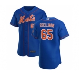 Men's Nike New York Mets #65 Robert Gsellman Royal Alternate 2020 Authentic Player Baseball Jersey