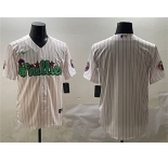 Men's Philadelphia Phillies Blank White Phanatic Cool Base Stitched Jersey