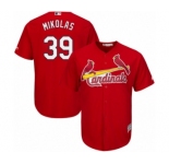Men's Majestic St. Louis Cardinals #39 Miles Mikolas Replica Red Cool Base MLB Jersey