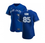 Men's Nike Toronto Blue Jays #85 Alejandro Kirk Royal Alternate 2020 Authentic Player Baseball Jersey