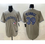 Men's Toronto Blue Jays #39 Trey Yesavage Grey Limited Jersey