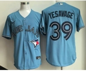 Men's Toronto Blue Jays #39 Trey Yesavage Light Blue Cool Base Jersey